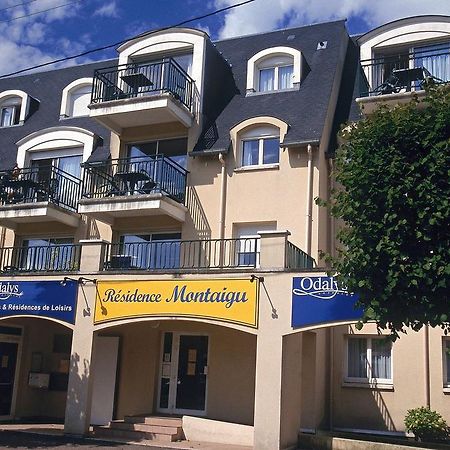 Aparthotel Montaigu Cabourg Exterior foto