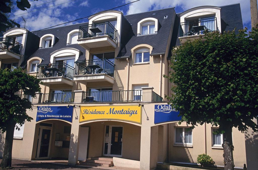 Aparthotel Montaigu Cabourg Exterior foto