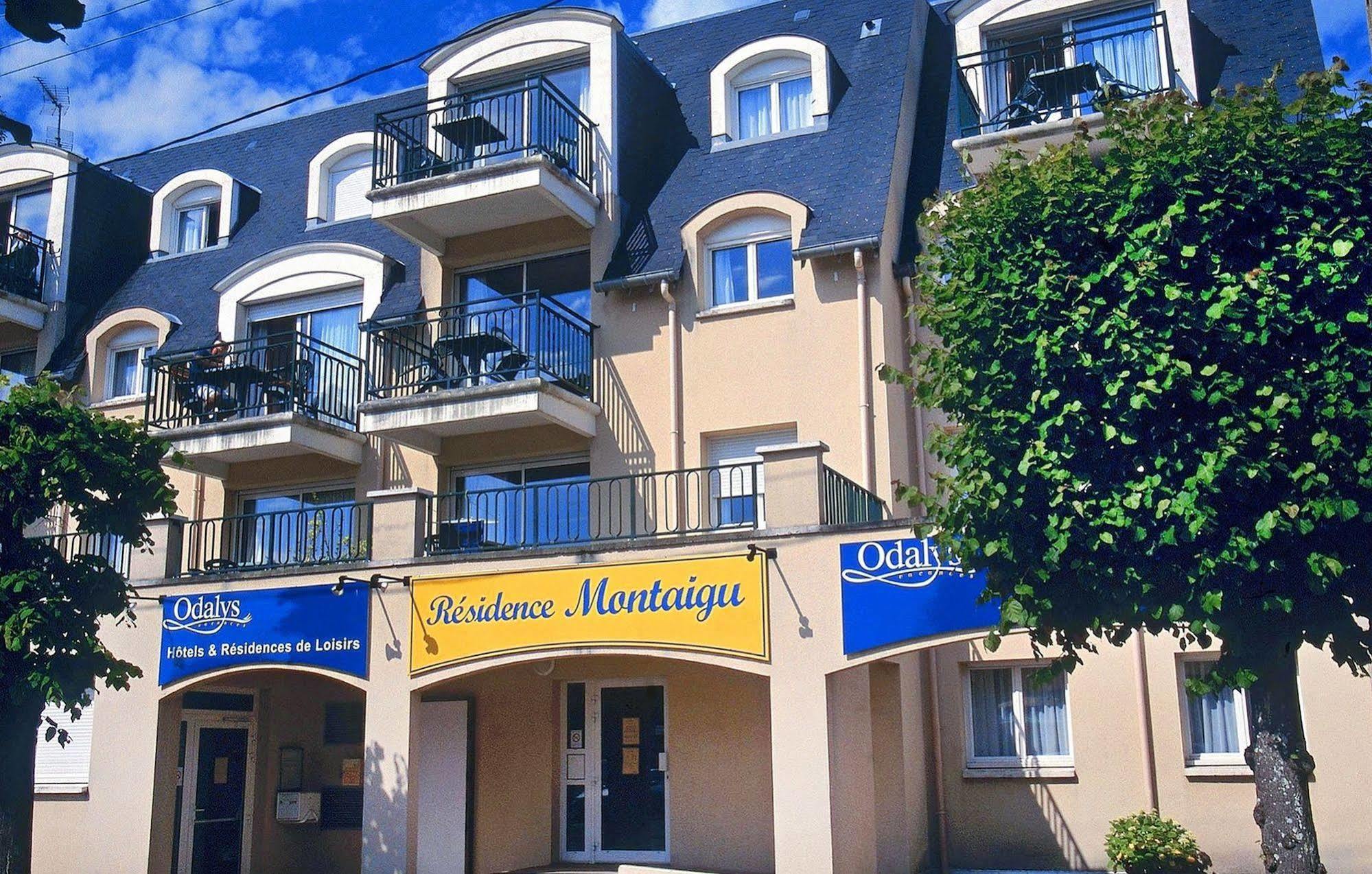 Aparthotel Montaigu Cabourg Exterior foto